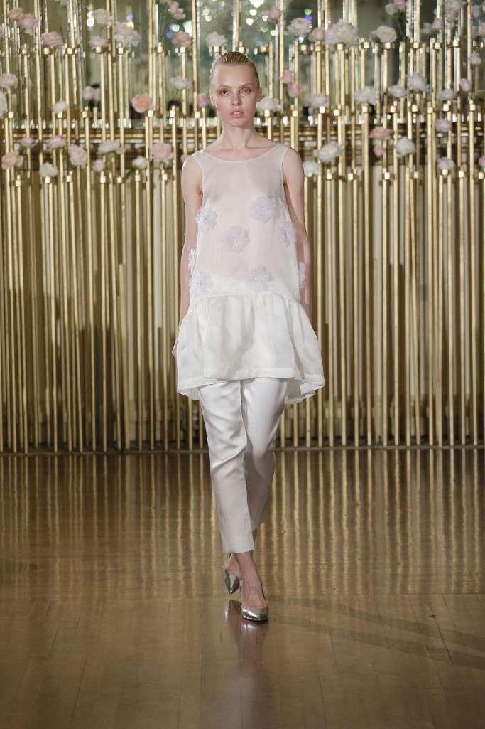 Abito da sposa con pantaloni Francesca Miranda