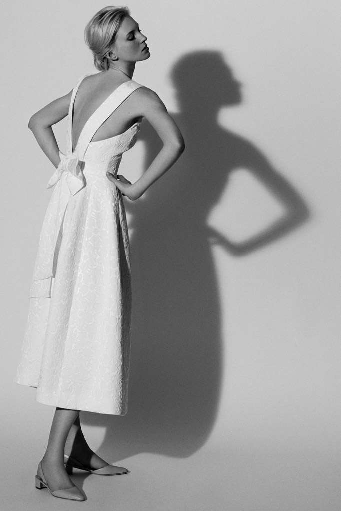 Abito da sposa corto Carolina Herrera