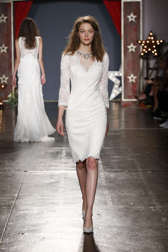 Abito da sposa corto Jenny Packham