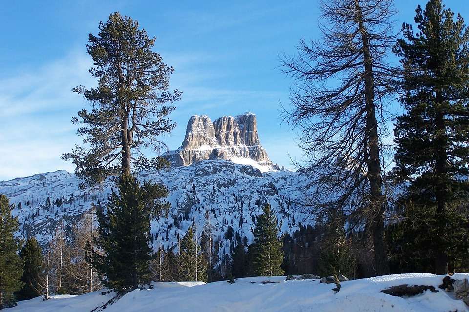 Cortina d'Ampezzo nelle Dolomiti