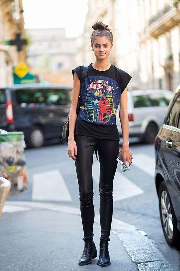 Il look per un concerto rock in estate