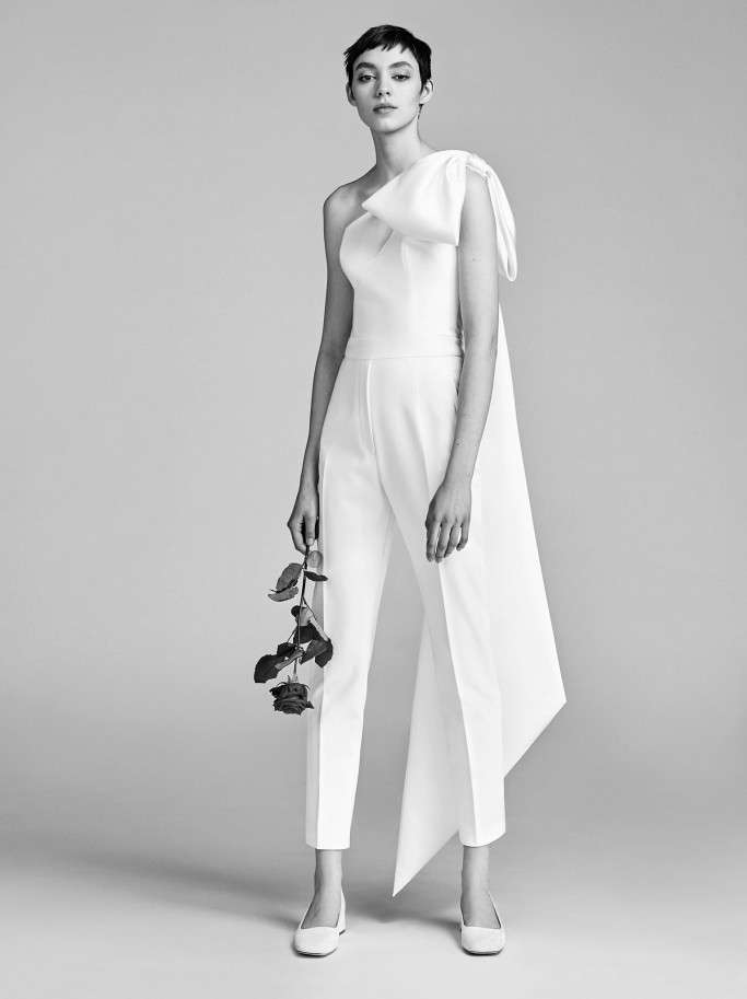 Jumpsuit da sposa Vicktor and Rolf