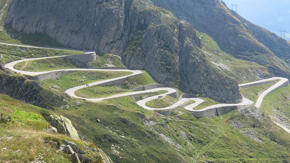 Via Gottardo in Svizzera