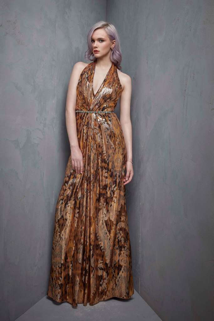 Abito da cerimonia bronzo Jenny Packham