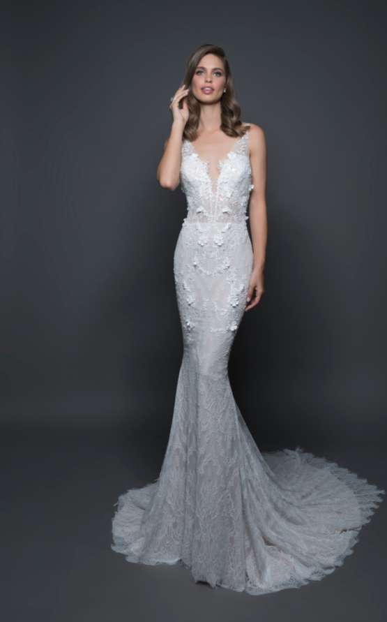 Abito da sposa a sirena Pnina Tornai