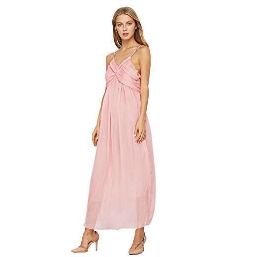 Abito lungo rosa Zaful