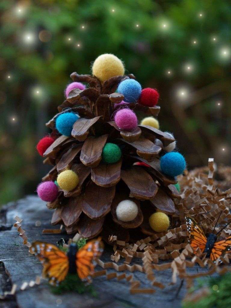 Albero di Natale colorato