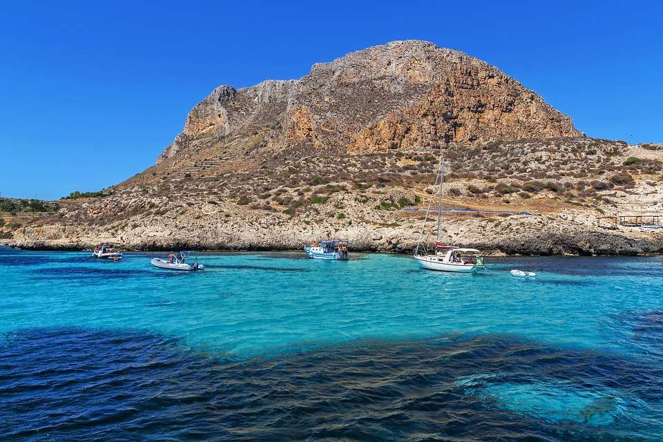 Favignana nelle isole Egadi