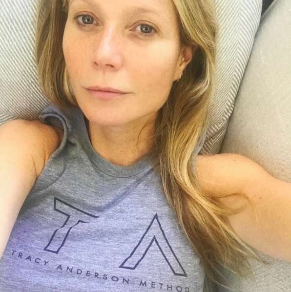 Gwyneth Paltrow senza trucco