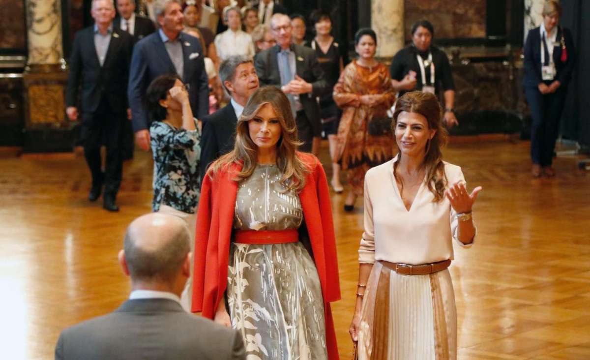 Juliana con Melania Trump