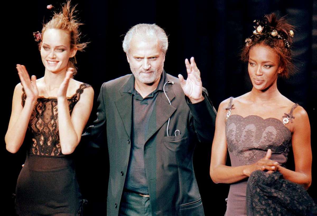 Le supermodelle di Gianni Versace