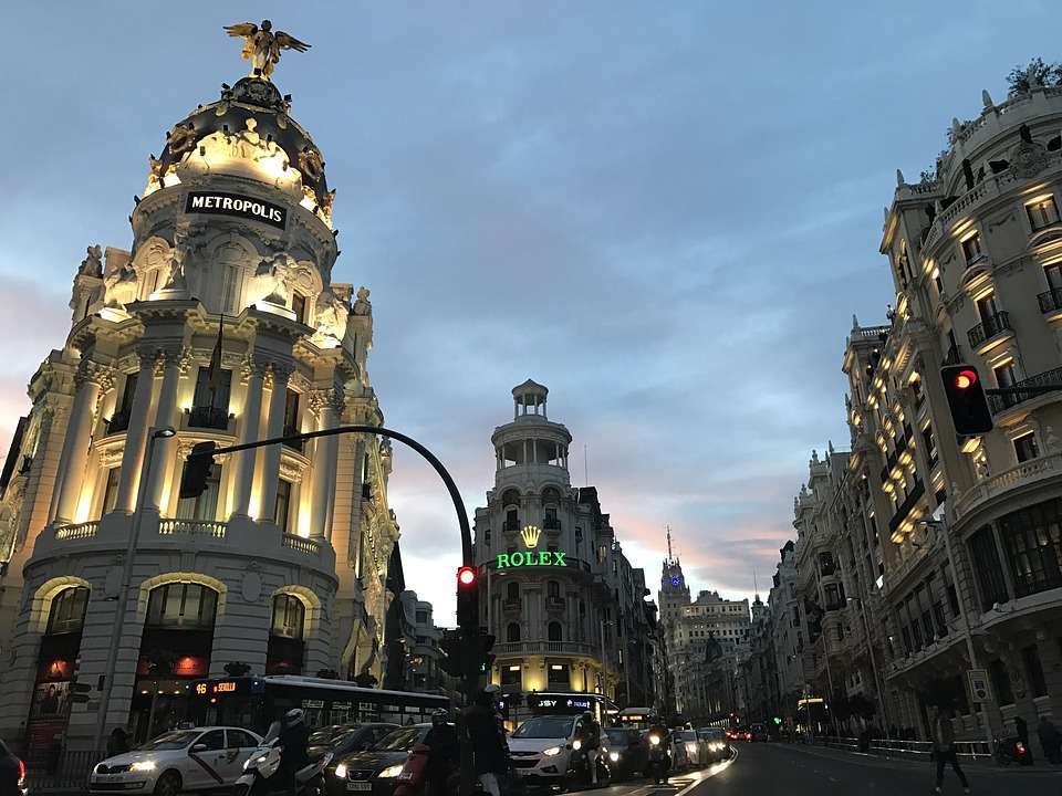 Madrid in Spagna