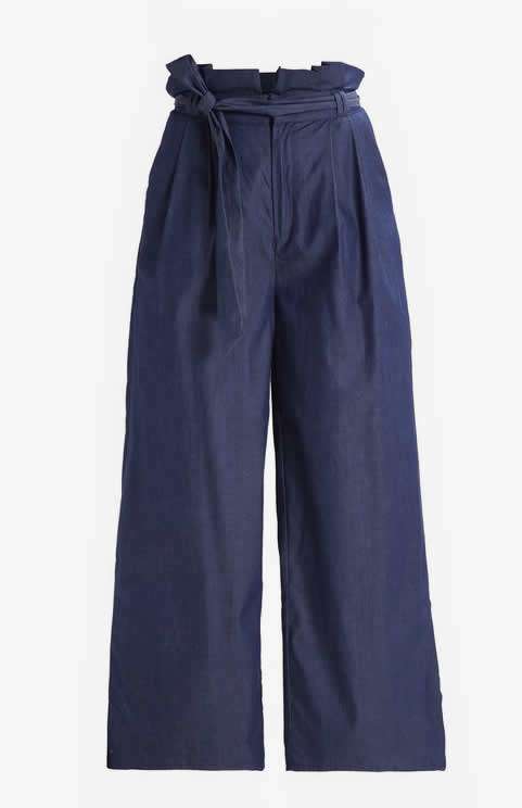 Pantaloni blu Fashion Union