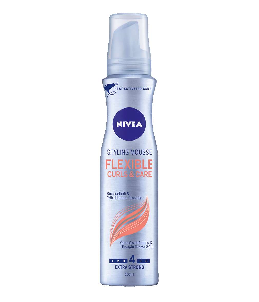 Schiuma per capelli ricci Nivea Flexible Curls and Care