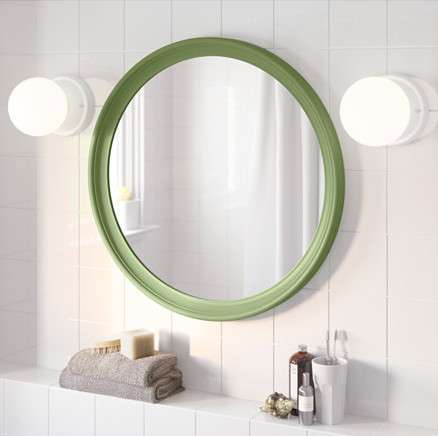 Specchio verde IKEA
