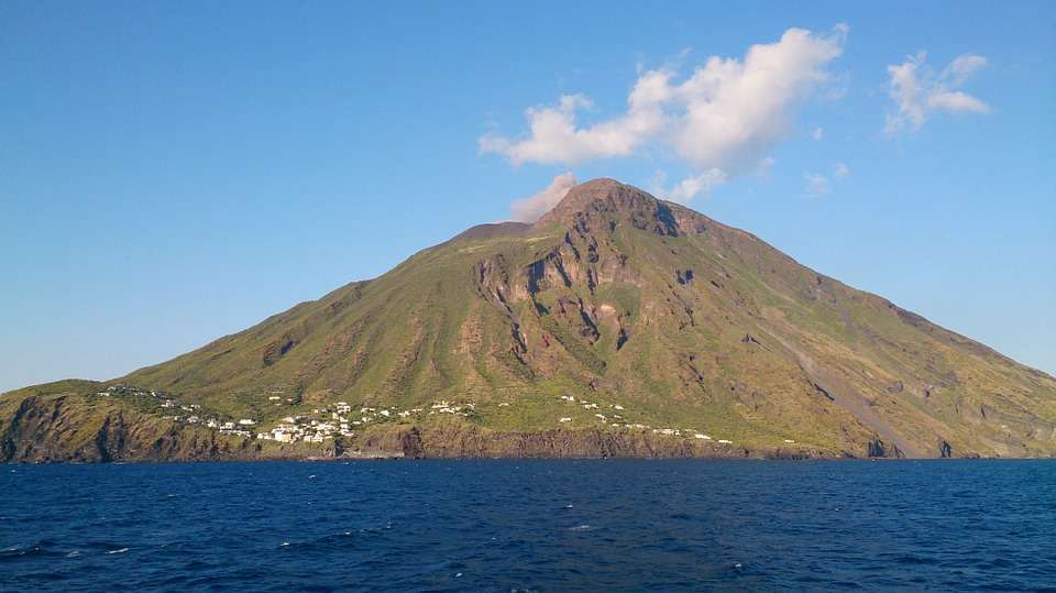 Stromboli nelle isole Eolie