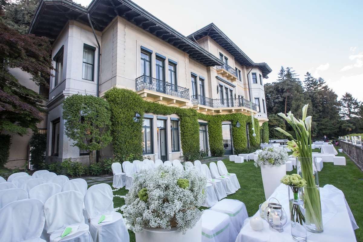 Villa Claudia dei Marchesi dal Pozzo sul Lago Maggiore