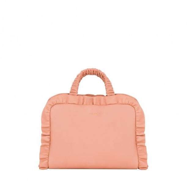 Borsa in pelle rosa Coccinelle