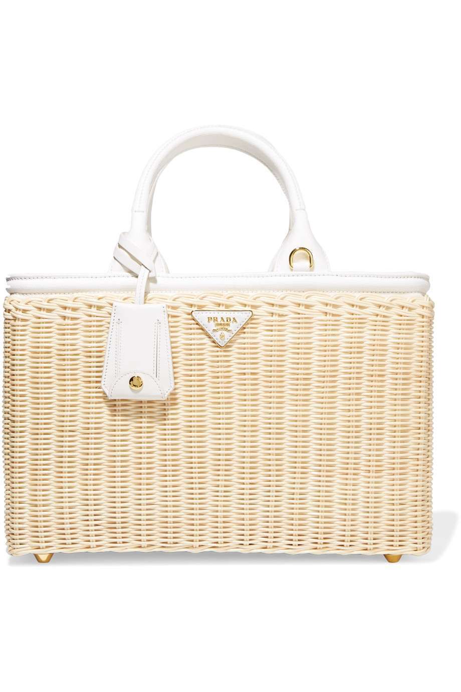 Borsa mare Prada di paglia