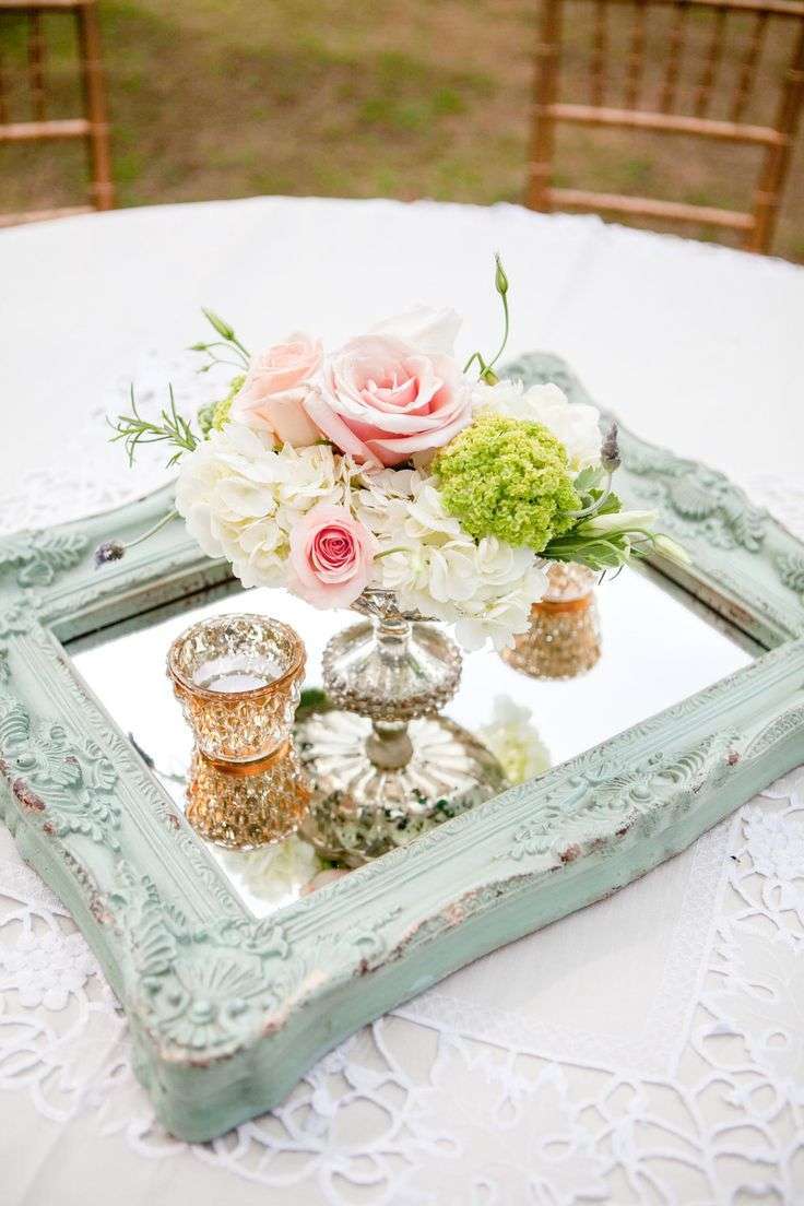 Cornice e dettagli shabby chic