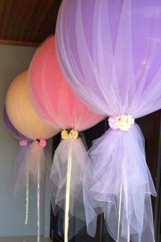 Decorazioni con palloncini per il matrimonio