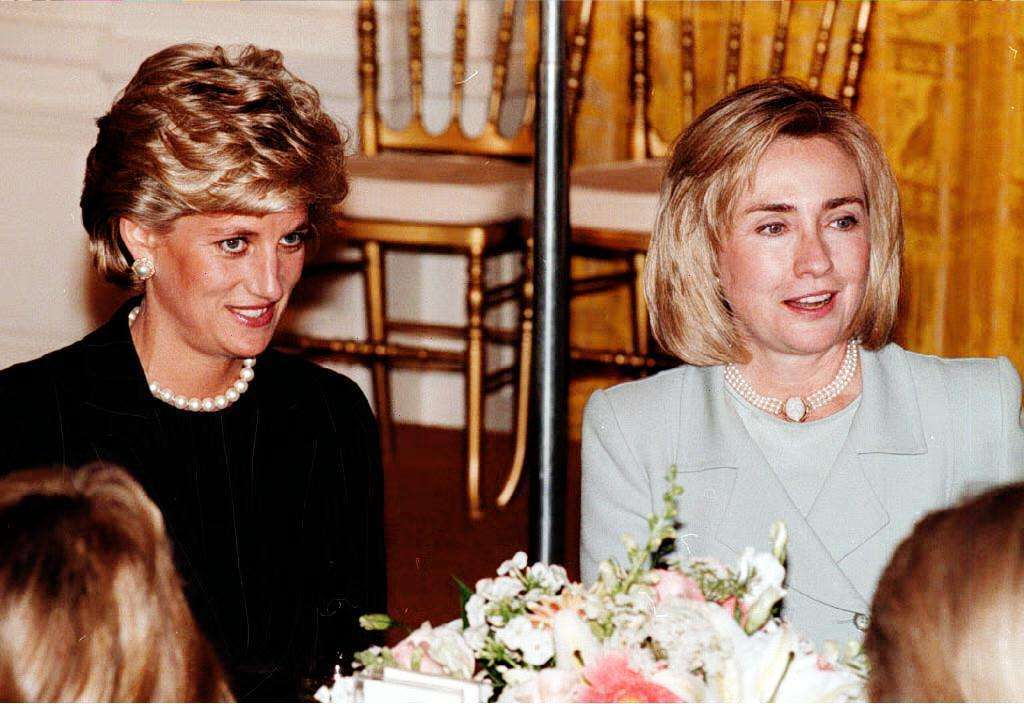 Lady Diana alla Casa Bianca