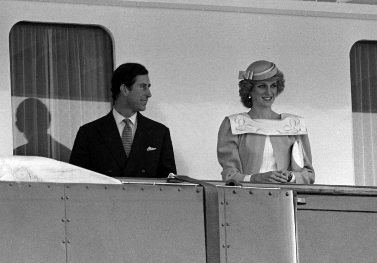 Lady Diana in vacanza in Sardegna