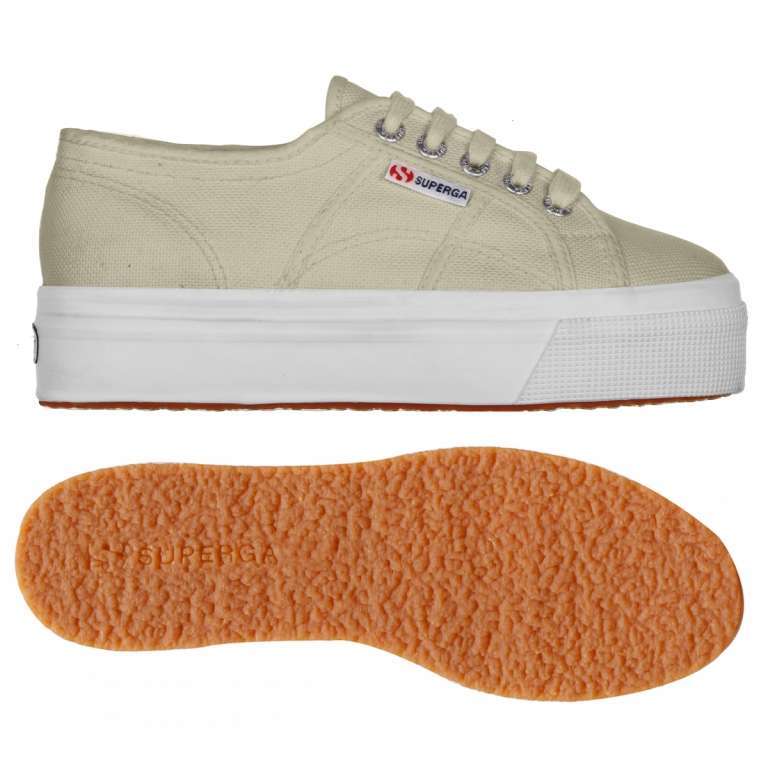 Scarpe alte beige Superga