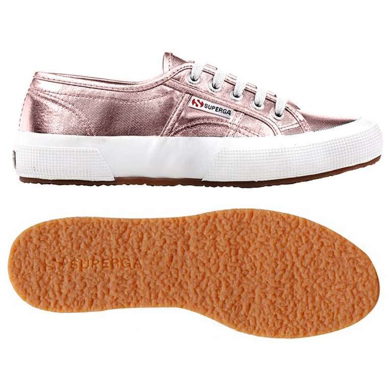 Sneakers rosa laminate