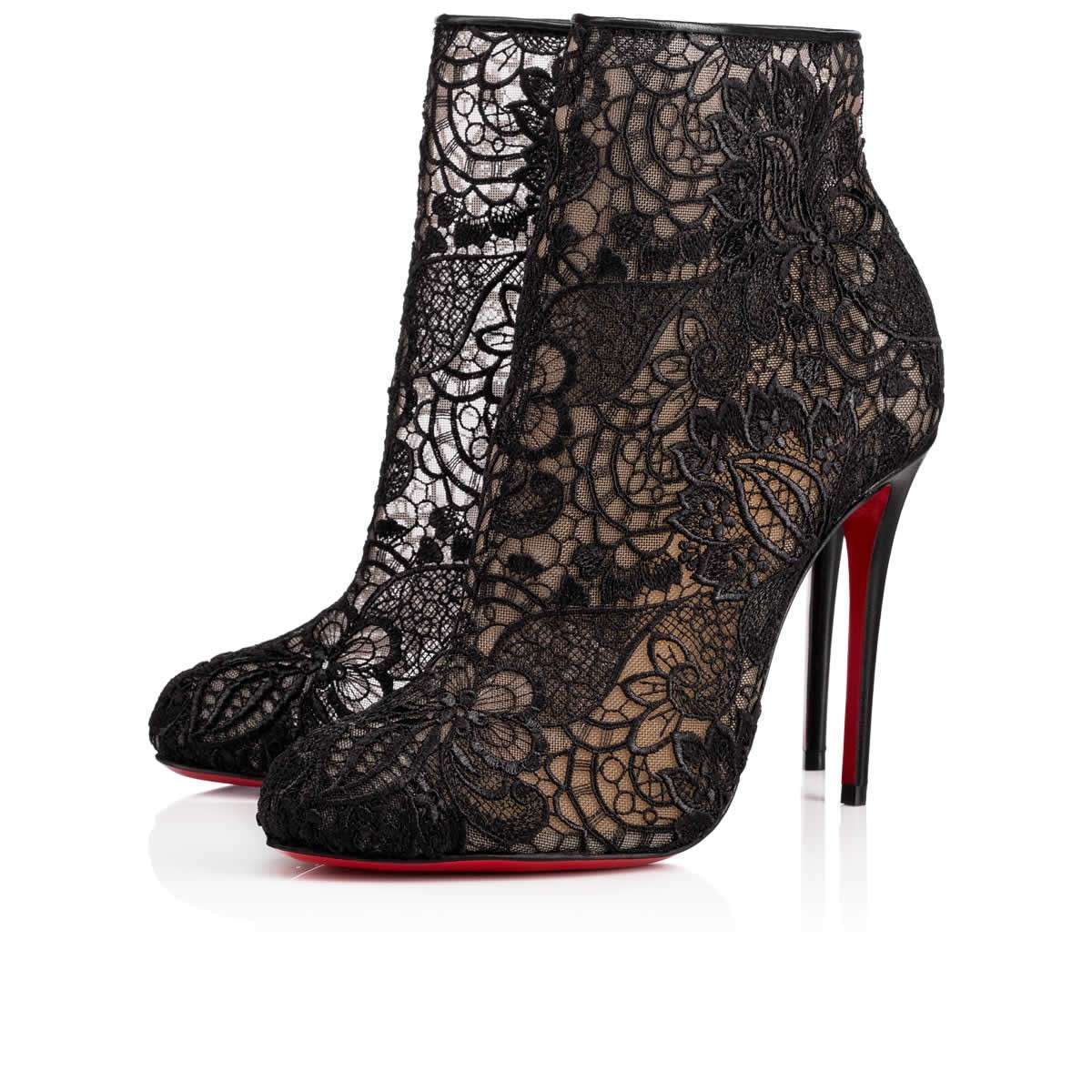 Stivaletti in pizzo Christian Louboutin