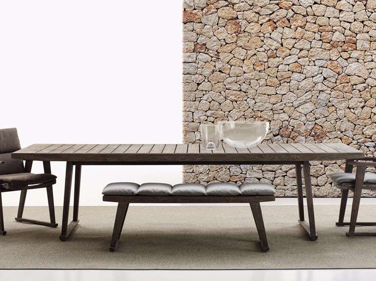 Tavolo in legno B&B Italia Outdoor