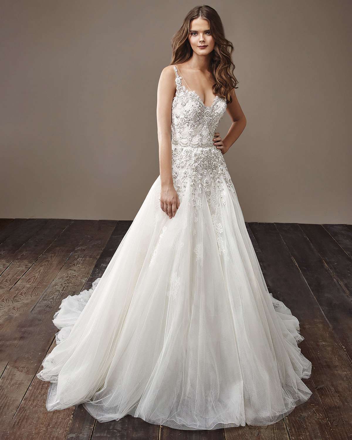 Abito da sposa da principessa Badgley Mischka