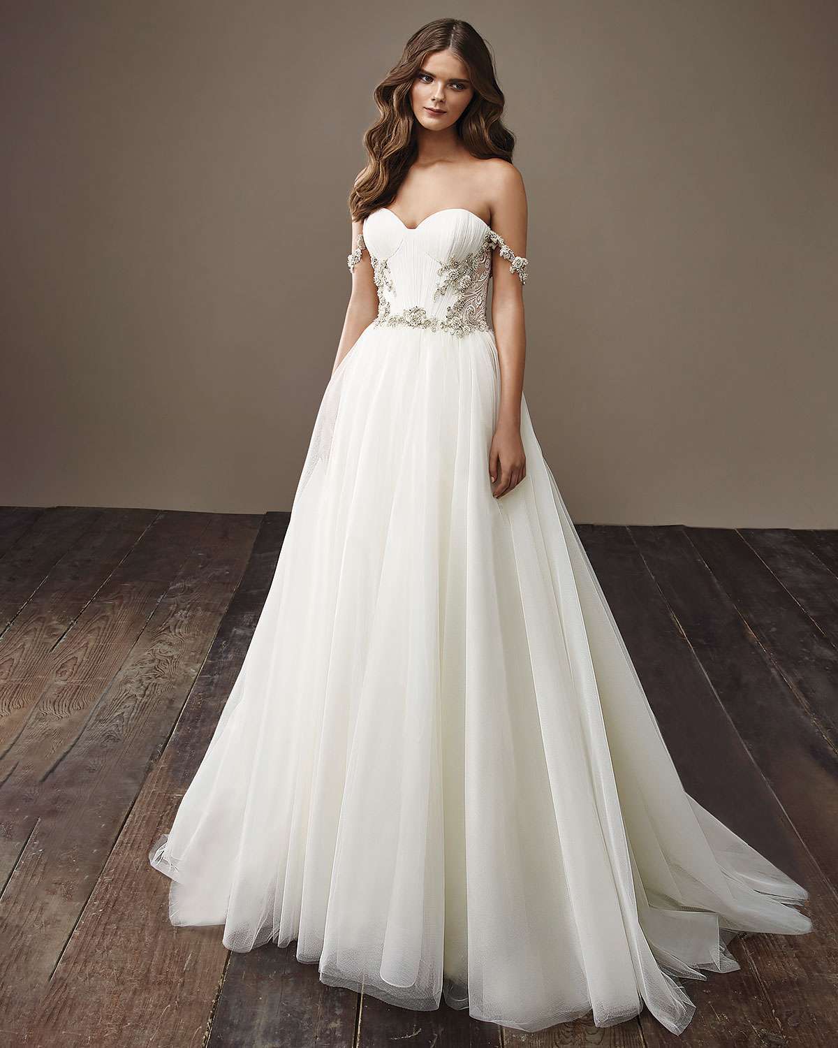 Abito da sposa in tulle Badgley Mischka