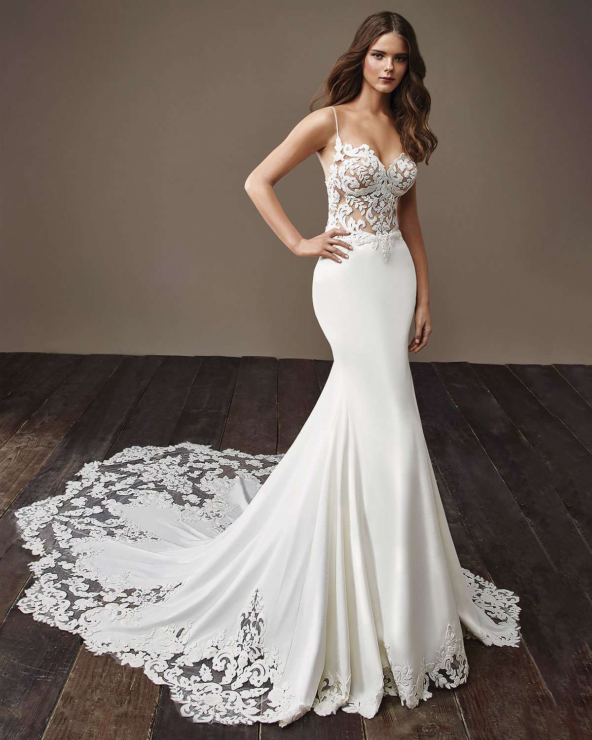 Abito da sposa tattoo Badgley Mischka