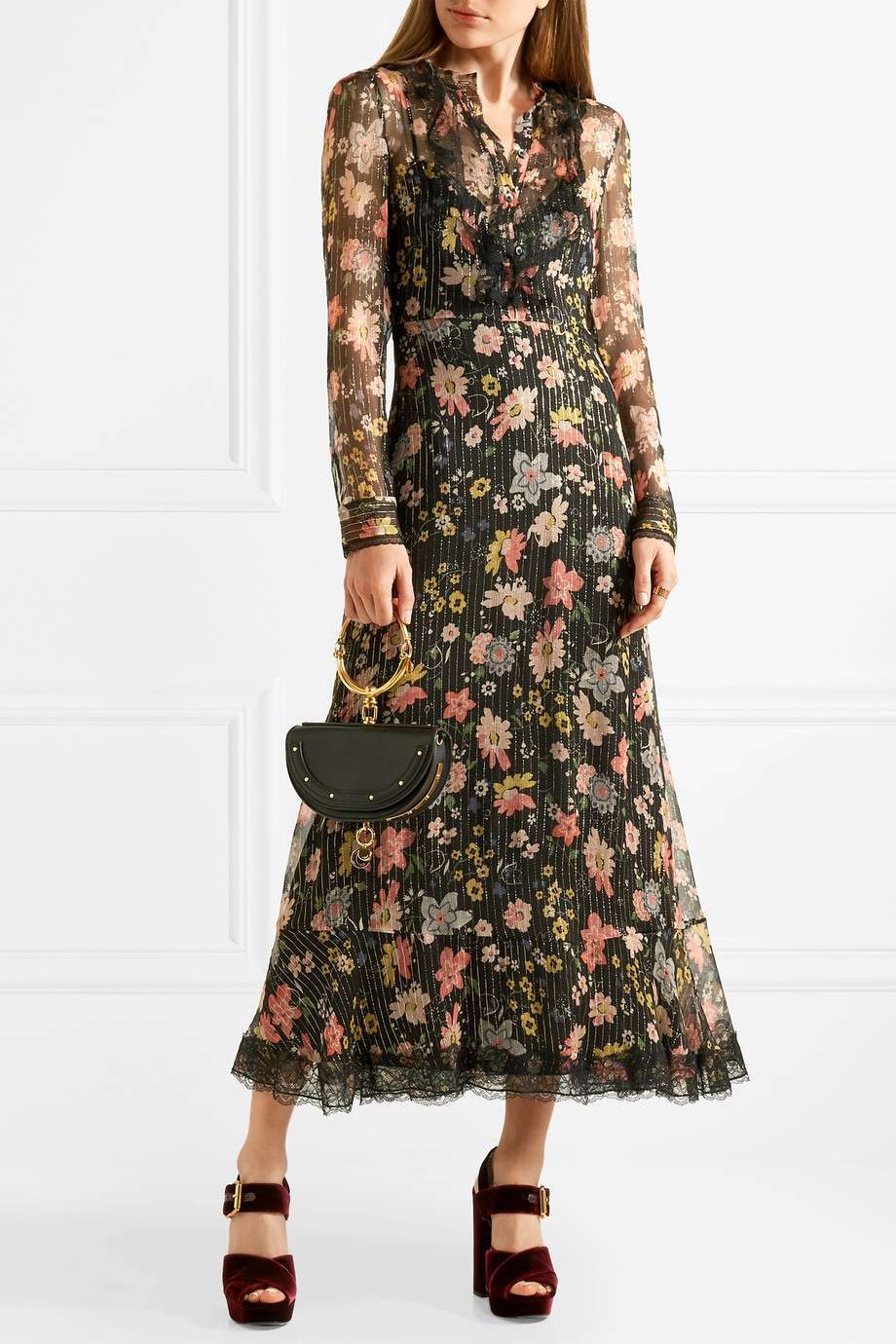 Abito tapestry Red Valentino