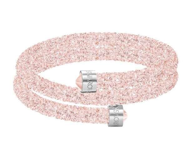 Bracciale rigido Crystaldust rosa