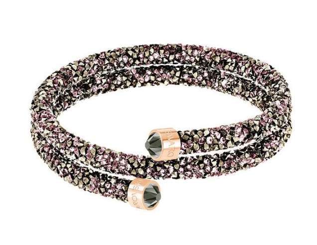 Bracciale rigido placcato oro rosa