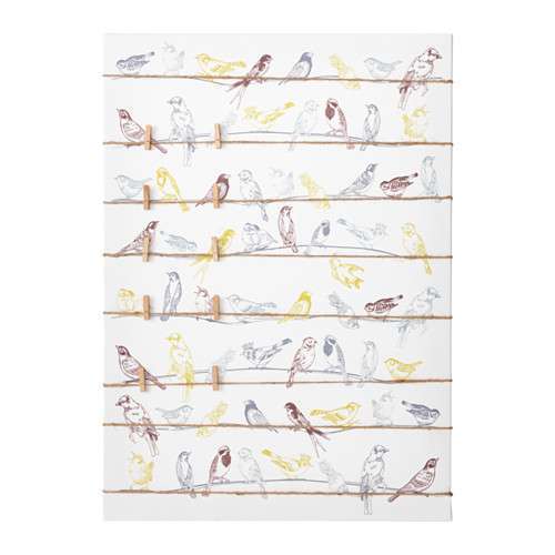 Canvas con uccelli IKEA