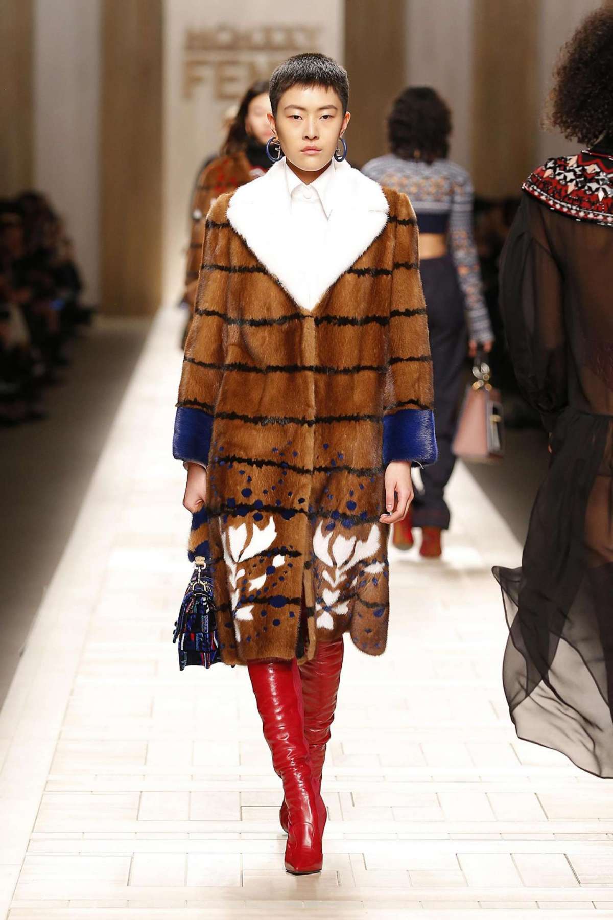 Cappotto in pelliccia Fendi