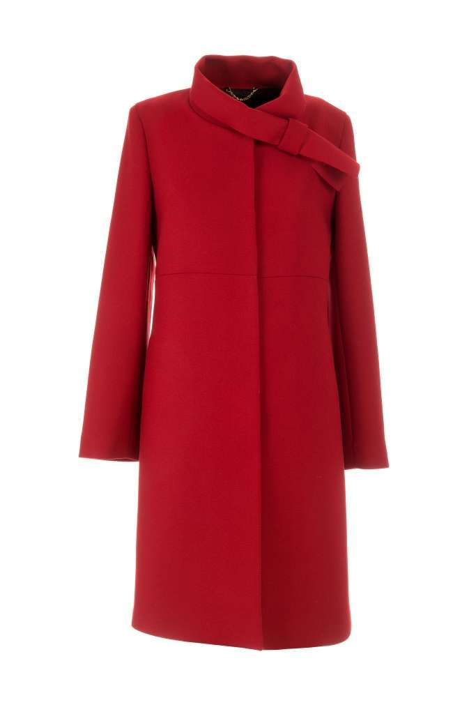 Cappotto rosso elegante