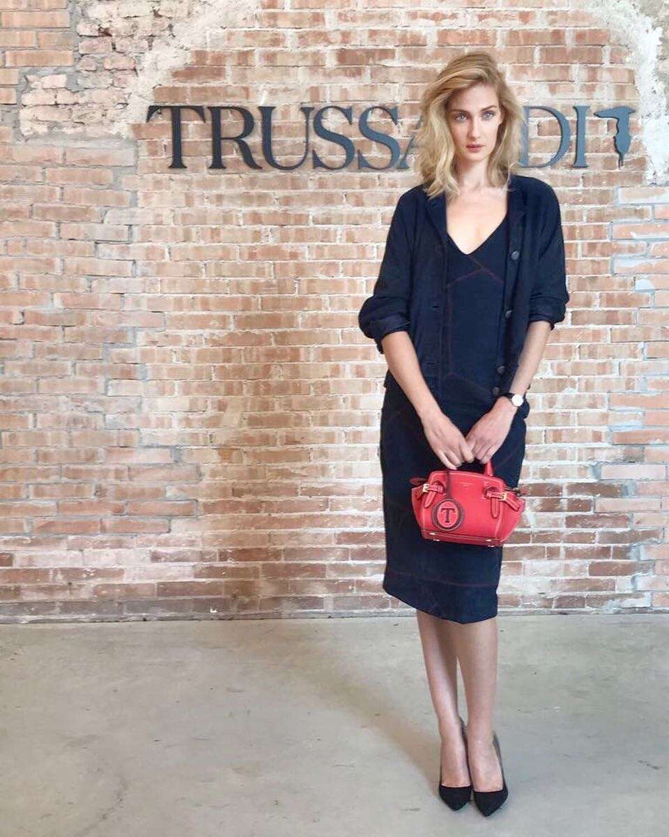 Eva Riccobono da Trussardi