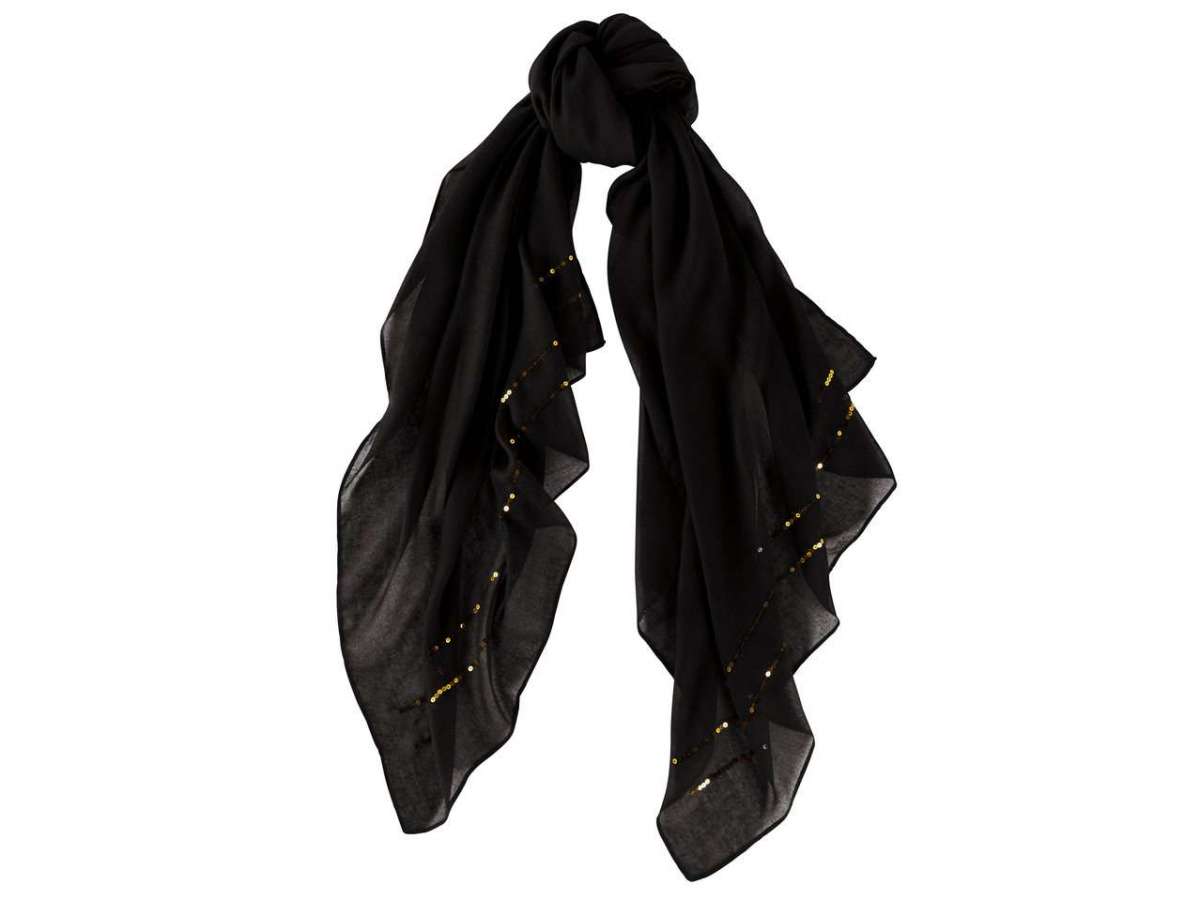 Foulard nero Esmara by Heidi Klum