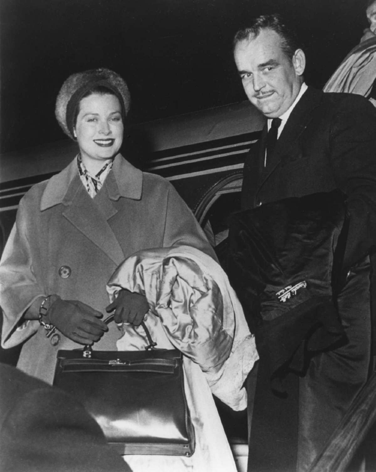 Grace Kelly con la celebre borsa Hermes