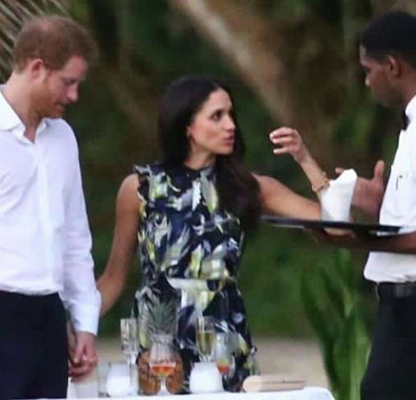 Harry e Meghan ad un matrimonio