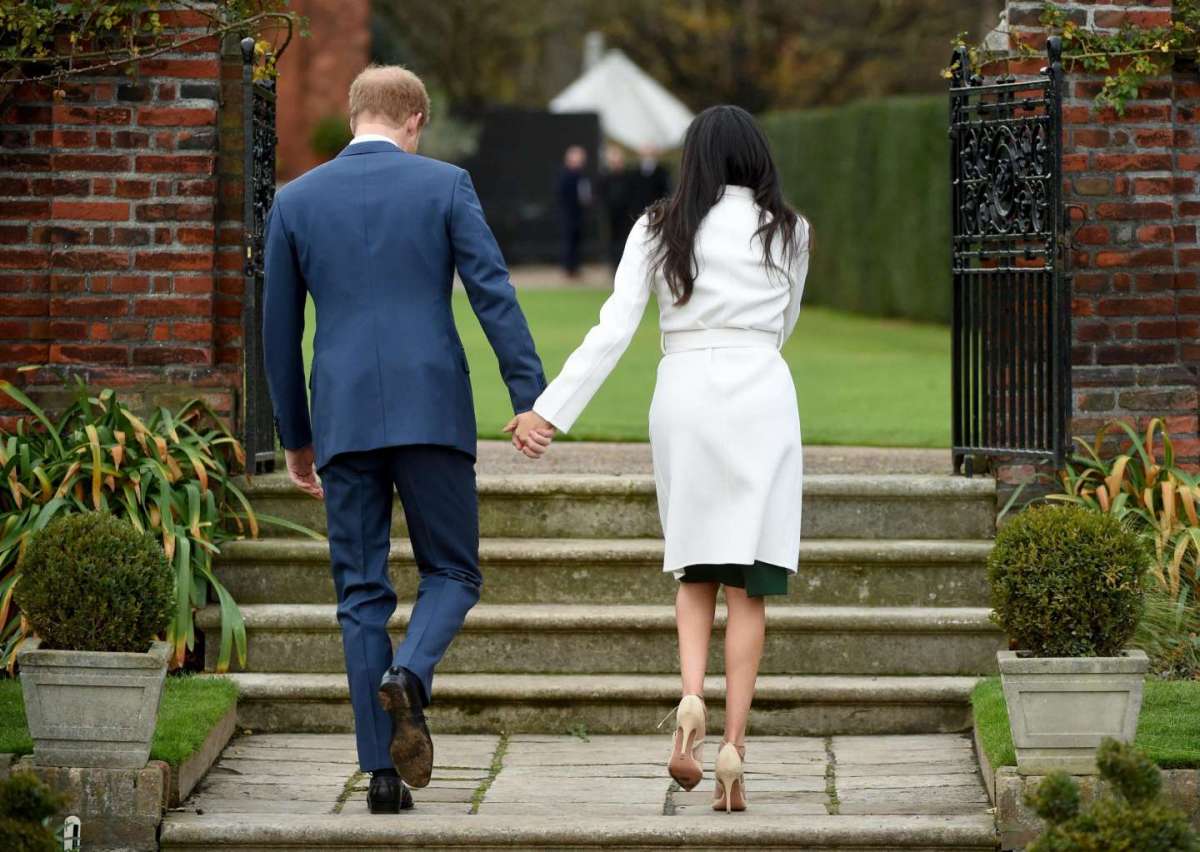 Harry e Meghan mano nella mano