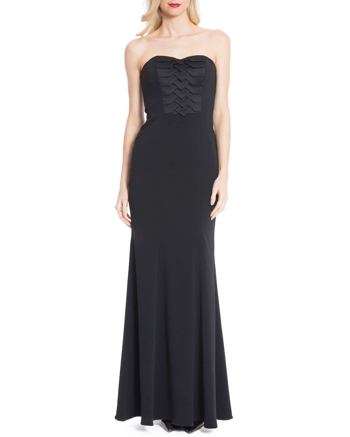 Abito da cerimonia nero Badgley Mischka