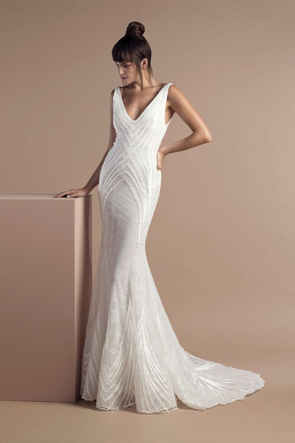 Abito da sposa a sirena Tony Ward