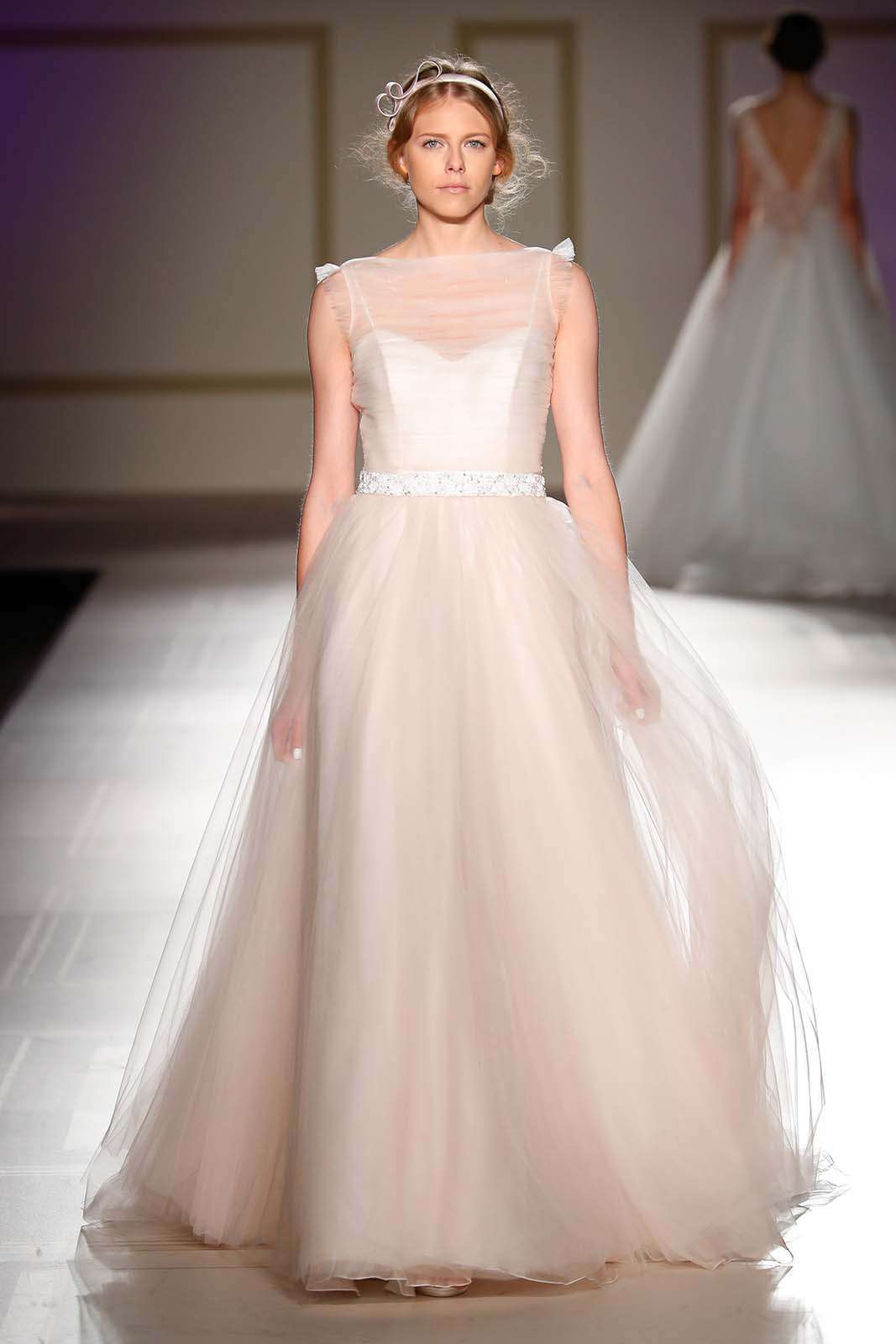 Abito da sposa rosa Blumarine