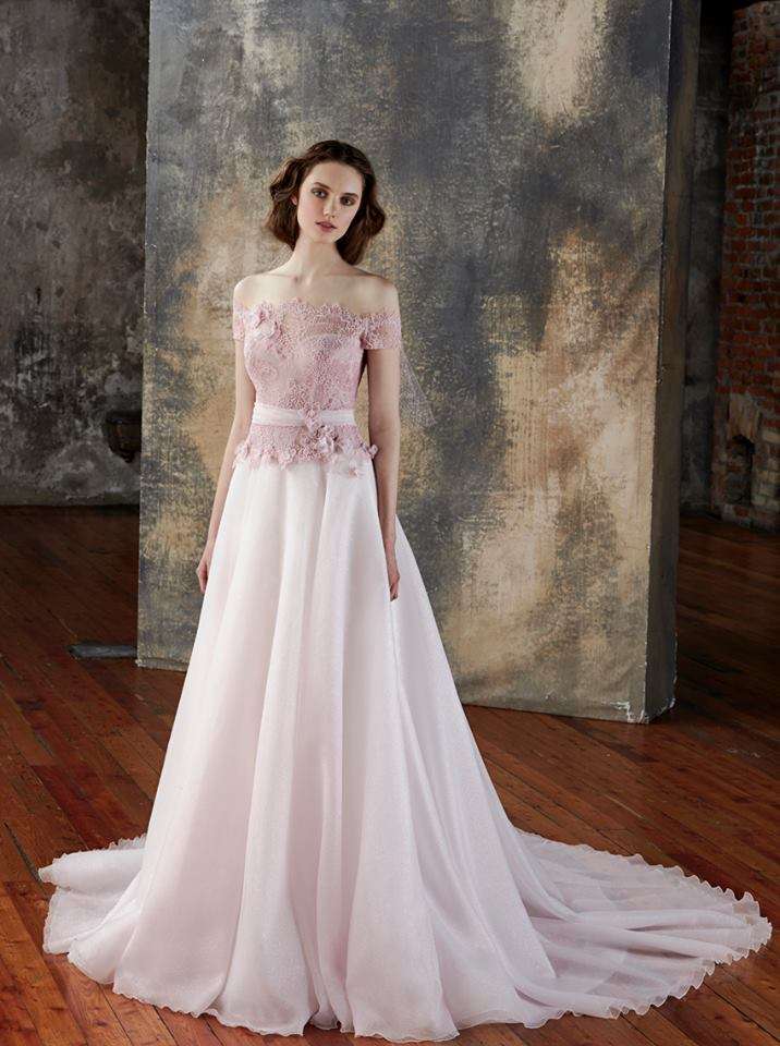 Abito da sposa rosa Cotin