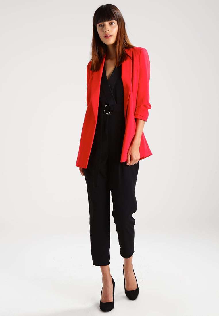 Blazer oversize rosso Miss Selfridge